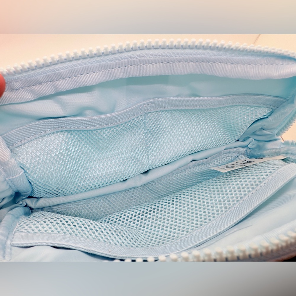 NWT LULULEMON BELT BAG 1L Powder Blue DEAD STOCK COLOR - Picture 12 of 16